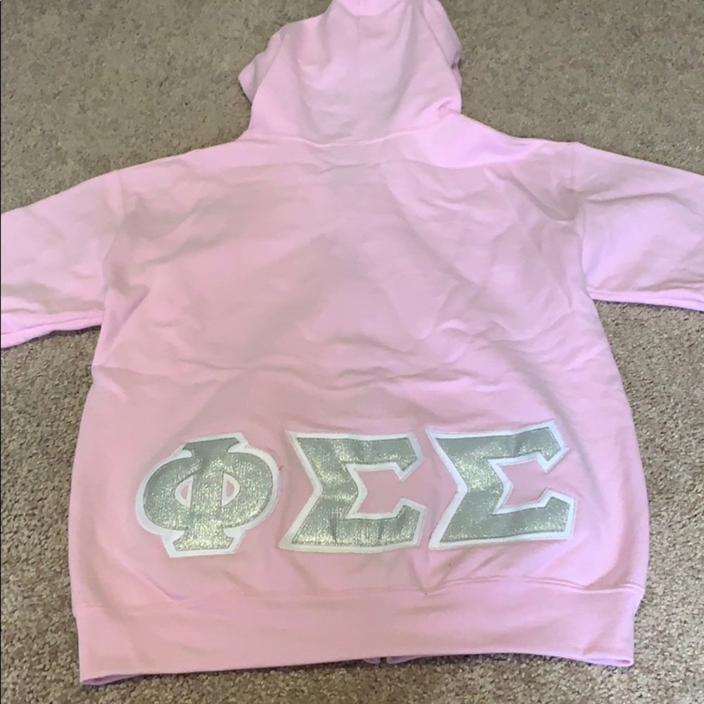 Phi Sigma Sigma Zip Up Sweatshirt